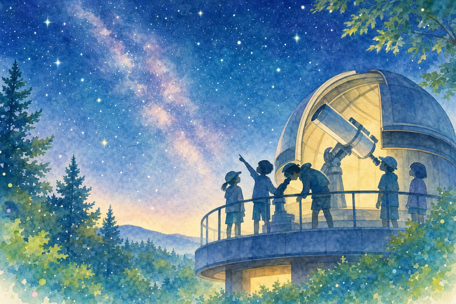 2026年 子ども徳地天文台の星空 1日満喫コース
