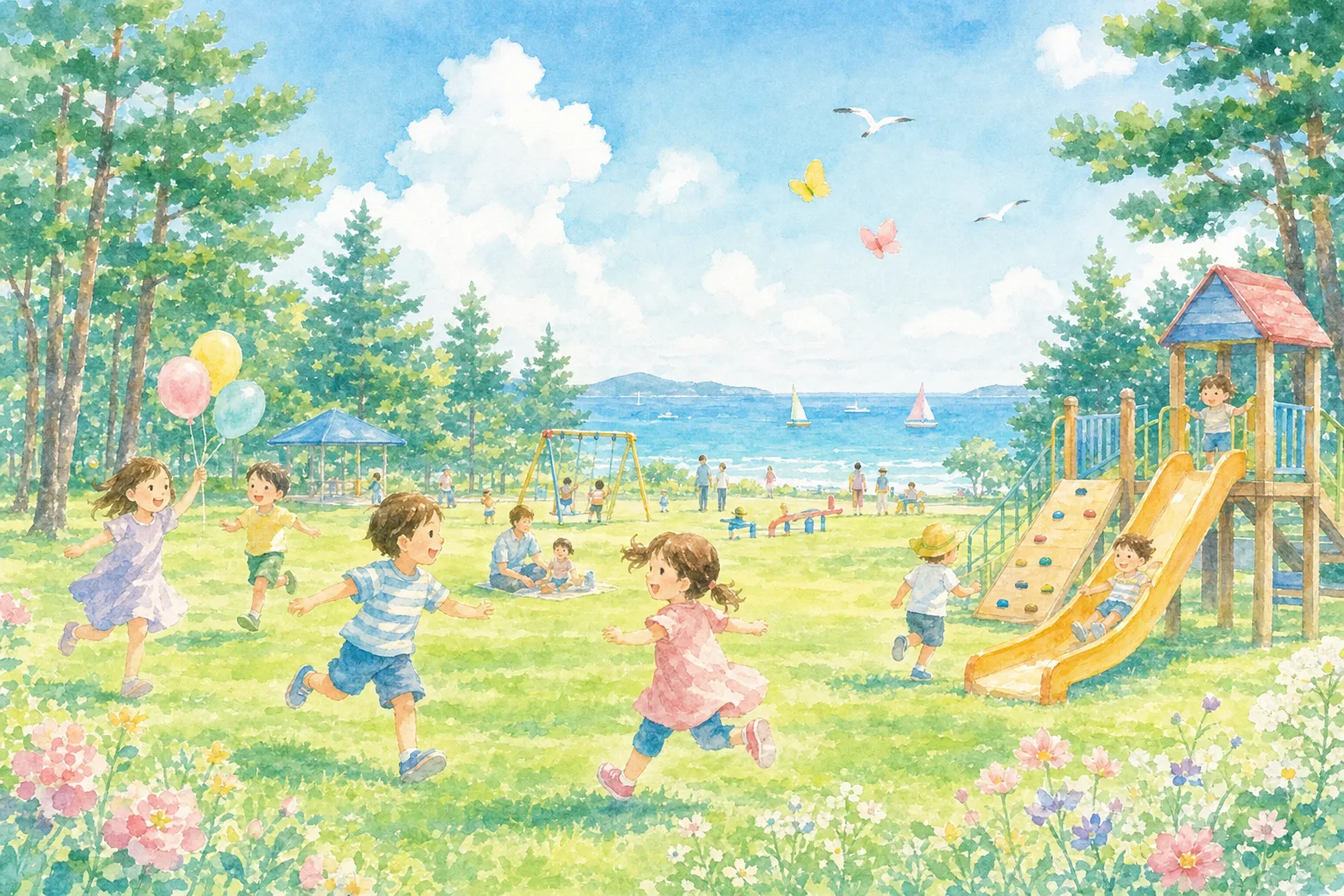 蓮沼海浜公園こどものひろば