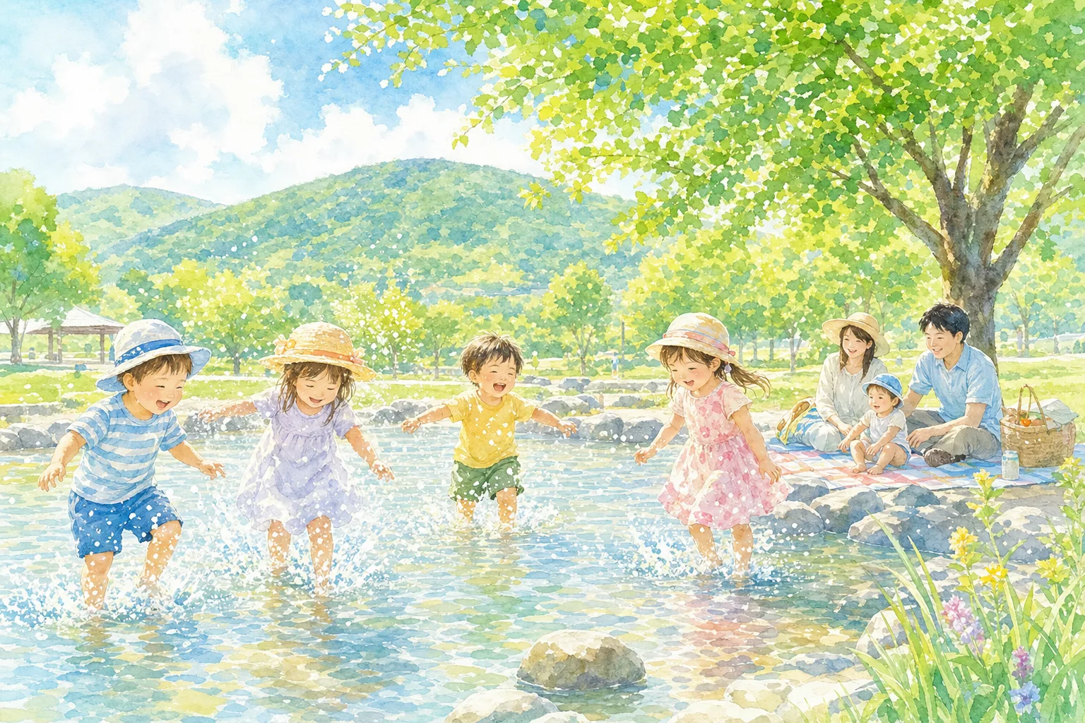 2026年 東平尾公園 大谷広場 じゃぶじゃぶ池 1日満喫コース