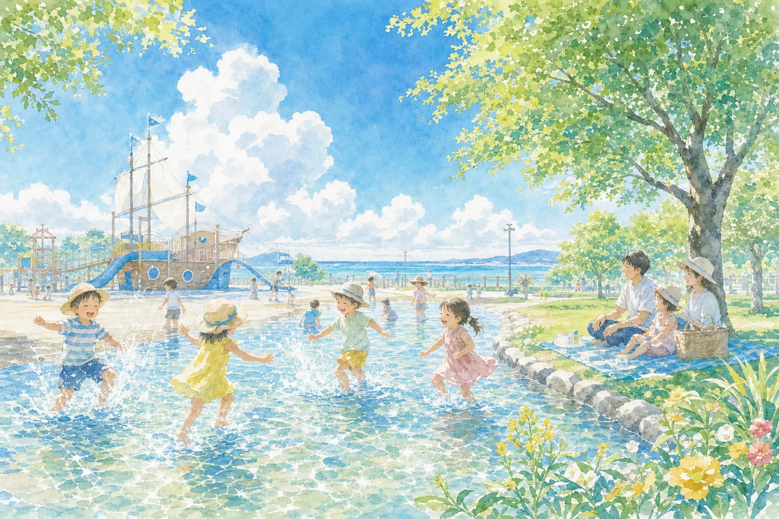 2026年 広野海岸公園 ジャブジャブ池 1日満喫コース