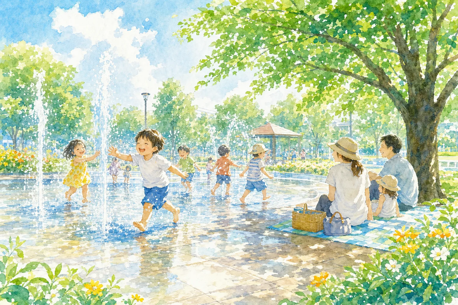 2026年 有田市健康スポーツ公園 BIG SMILE PARK 水遊び噴水 1日満喫コース