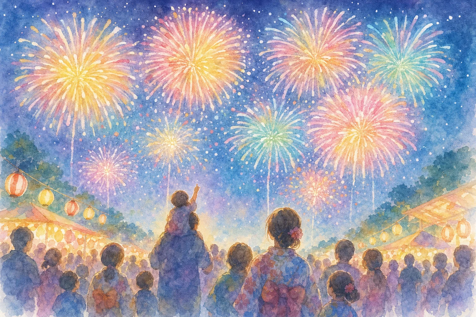 鈴鹿サーキット周辺(鈴鹿げんき花火大会会場)