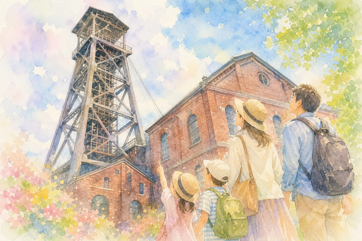三井三池炭鉱 万田坑