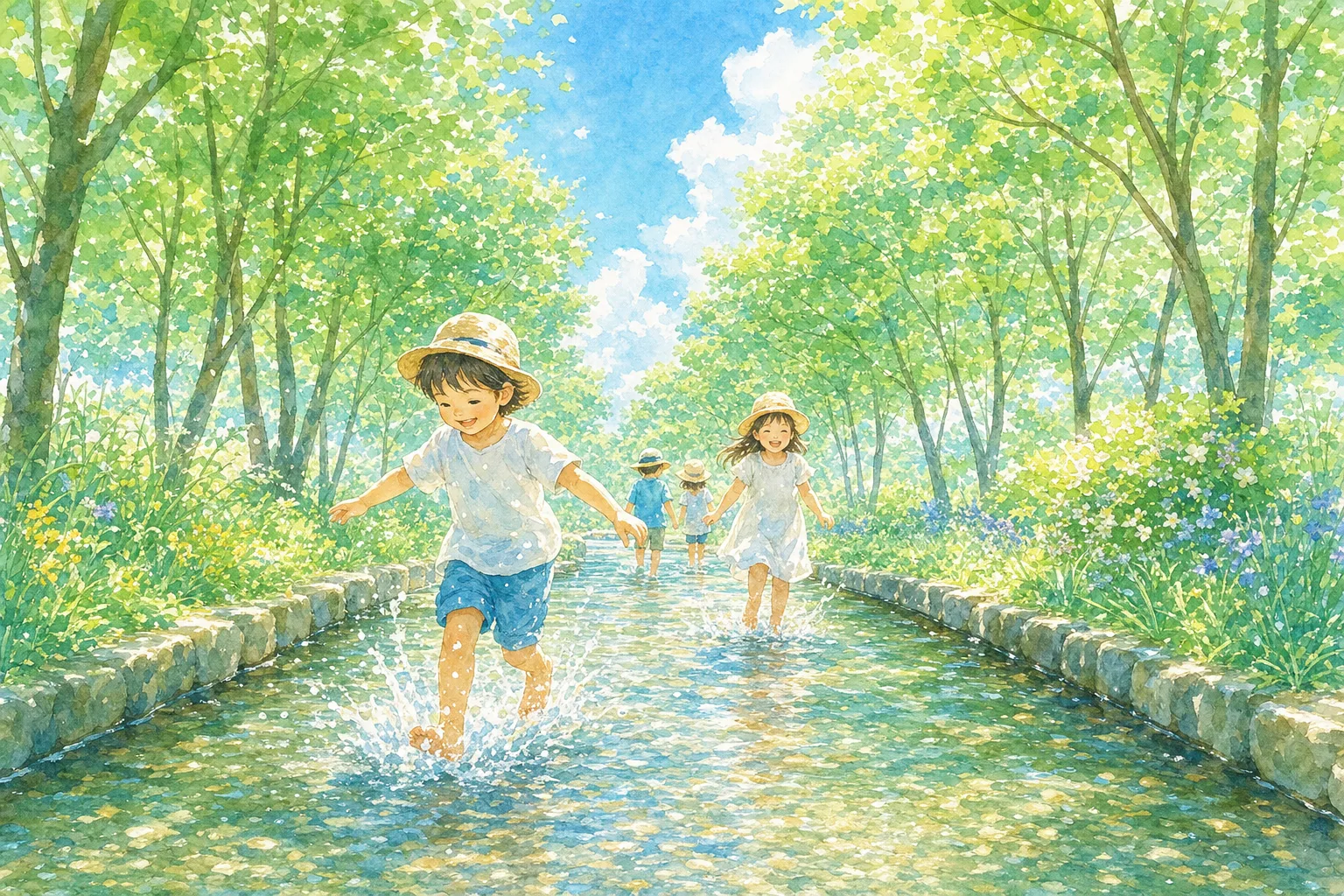 2026年 光南緑地 遊水路 1日満喫コース