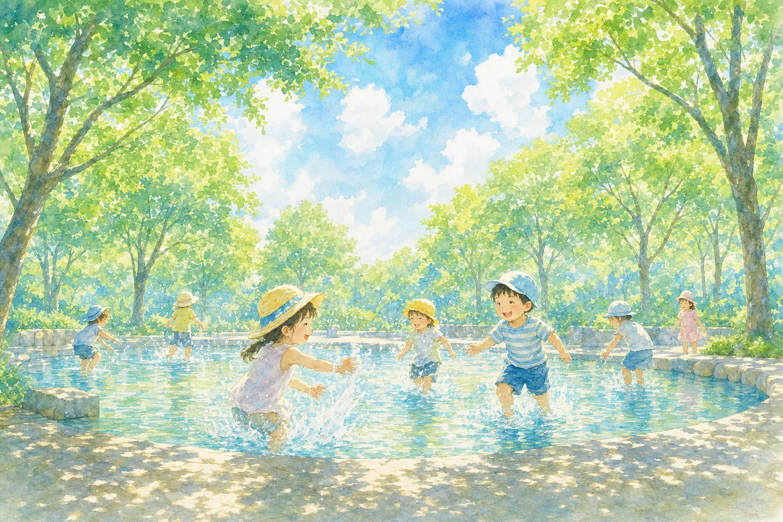 2026年 旭神中央公園 徒渉池 1日満喫コース