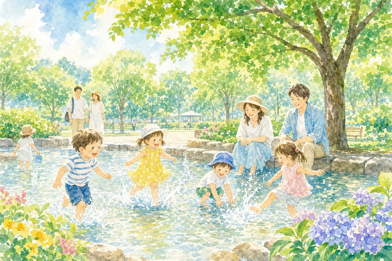 2026年 岩ケ池公園(刈谷ハイウェイオアシス) ジャブジャブミスト噴水 1日満喫コース