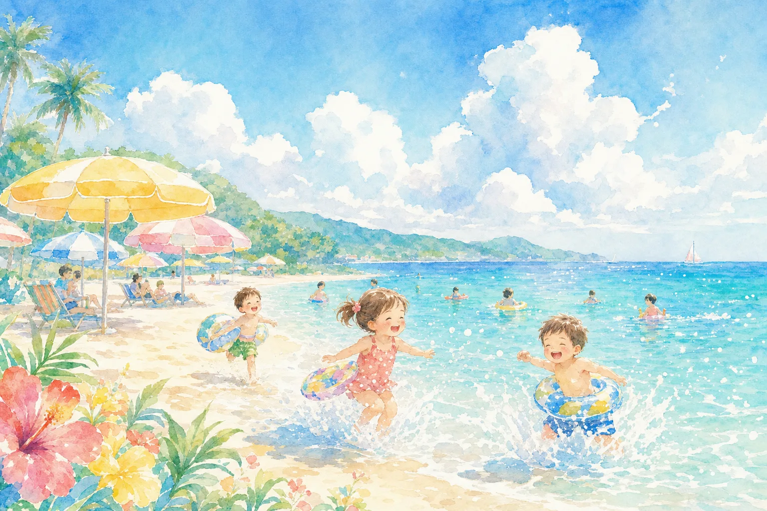 伊王島海水浴場（コスタ・デル・ソル/アイランドビーチクラブ）