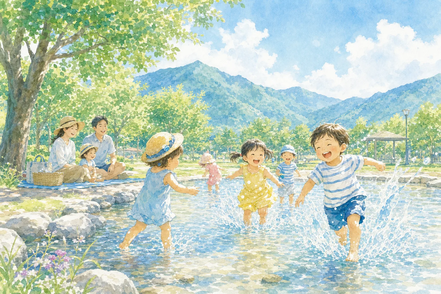 2026年 西野北公園 水遊び場 1日満喫コース