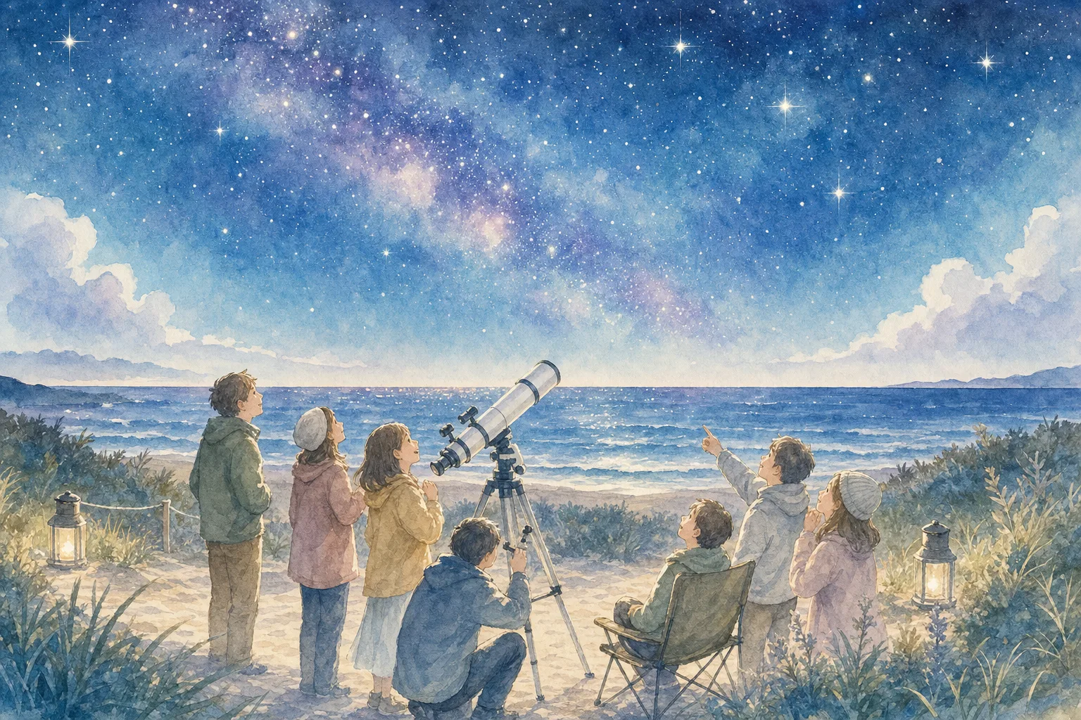 2026年 石人の星公園の星空 1日満喫コース