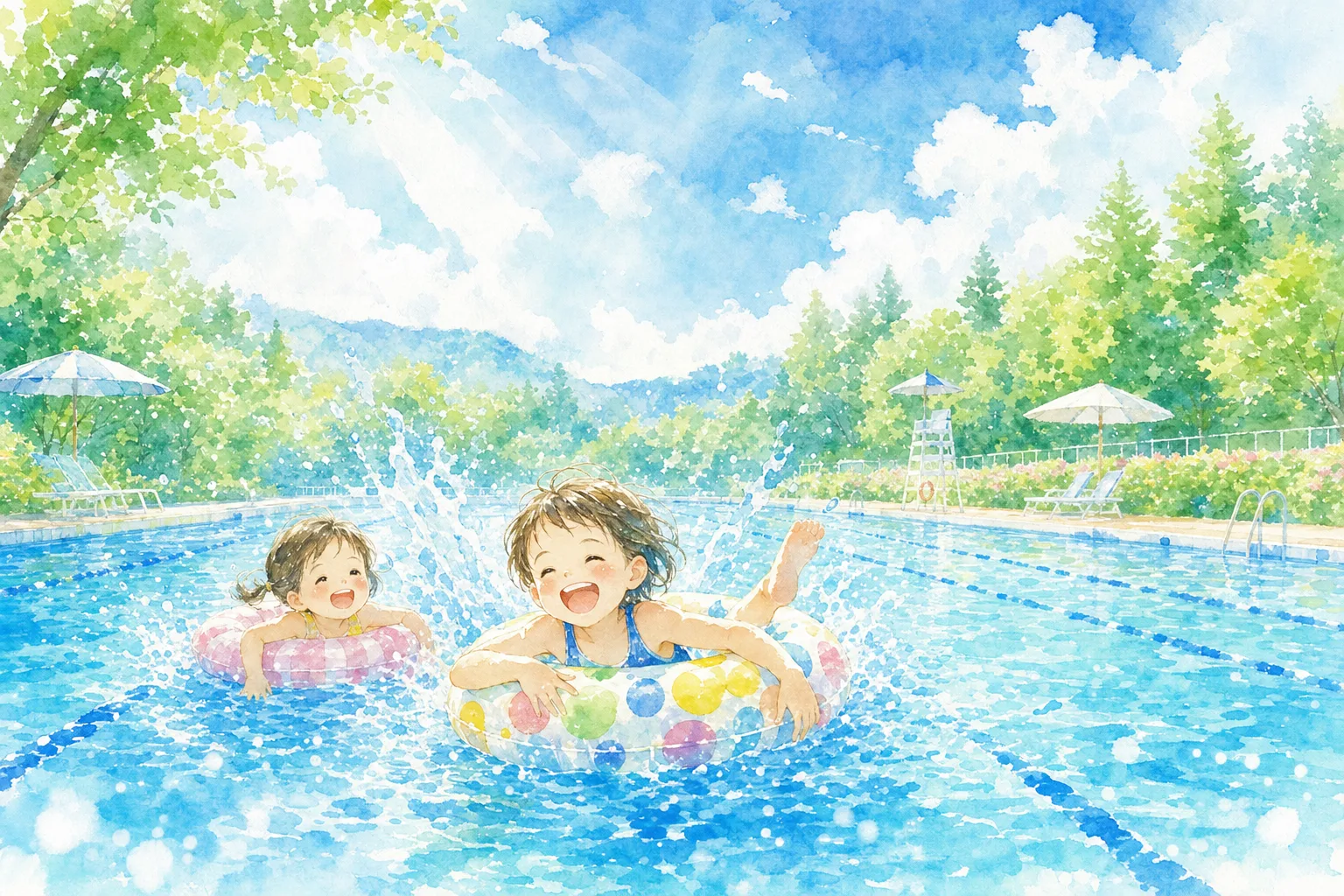 2026年 流山市北部市民プール 1日満喫コース