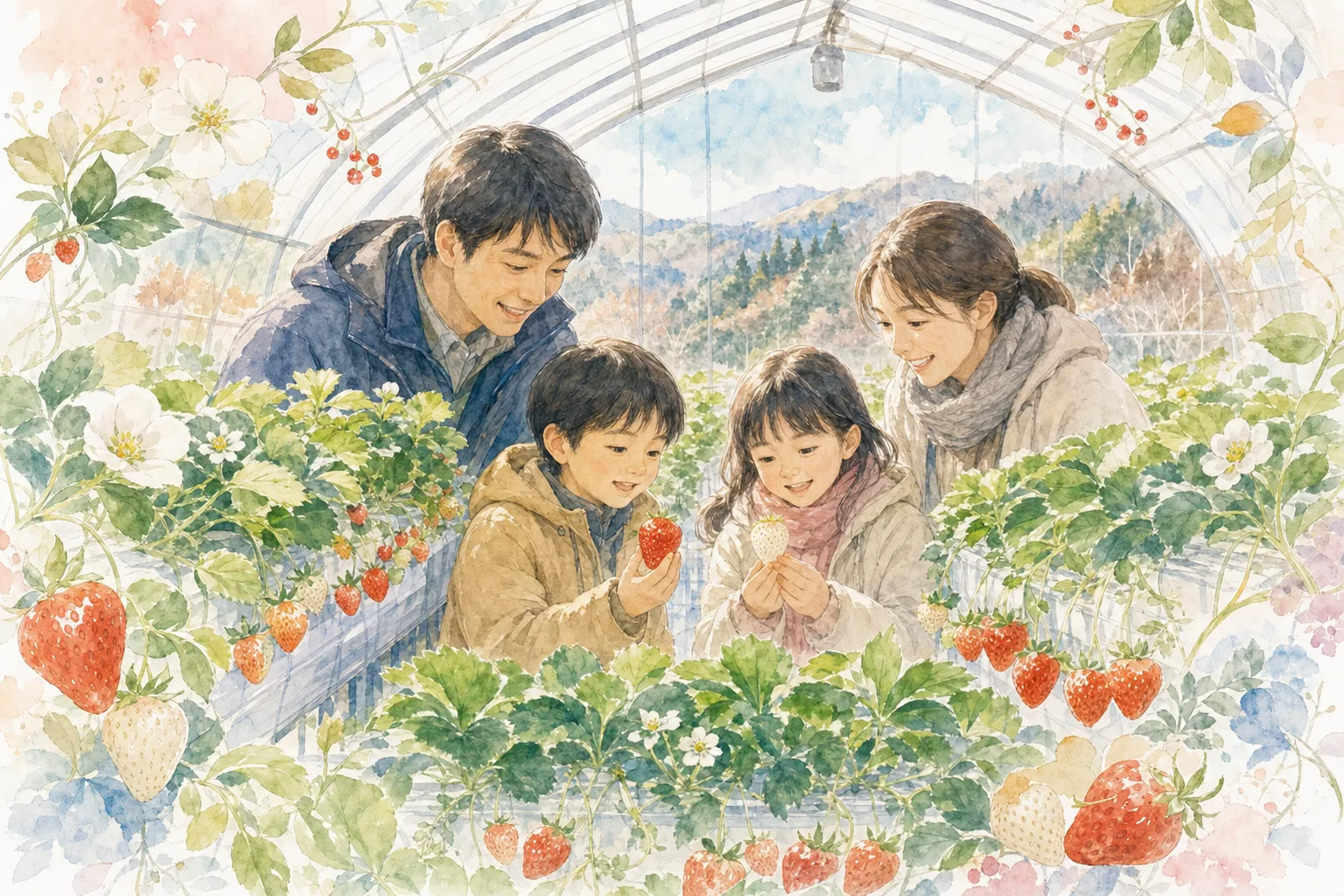 2026年 美土里農園の味覚狩り 1日満喫コース