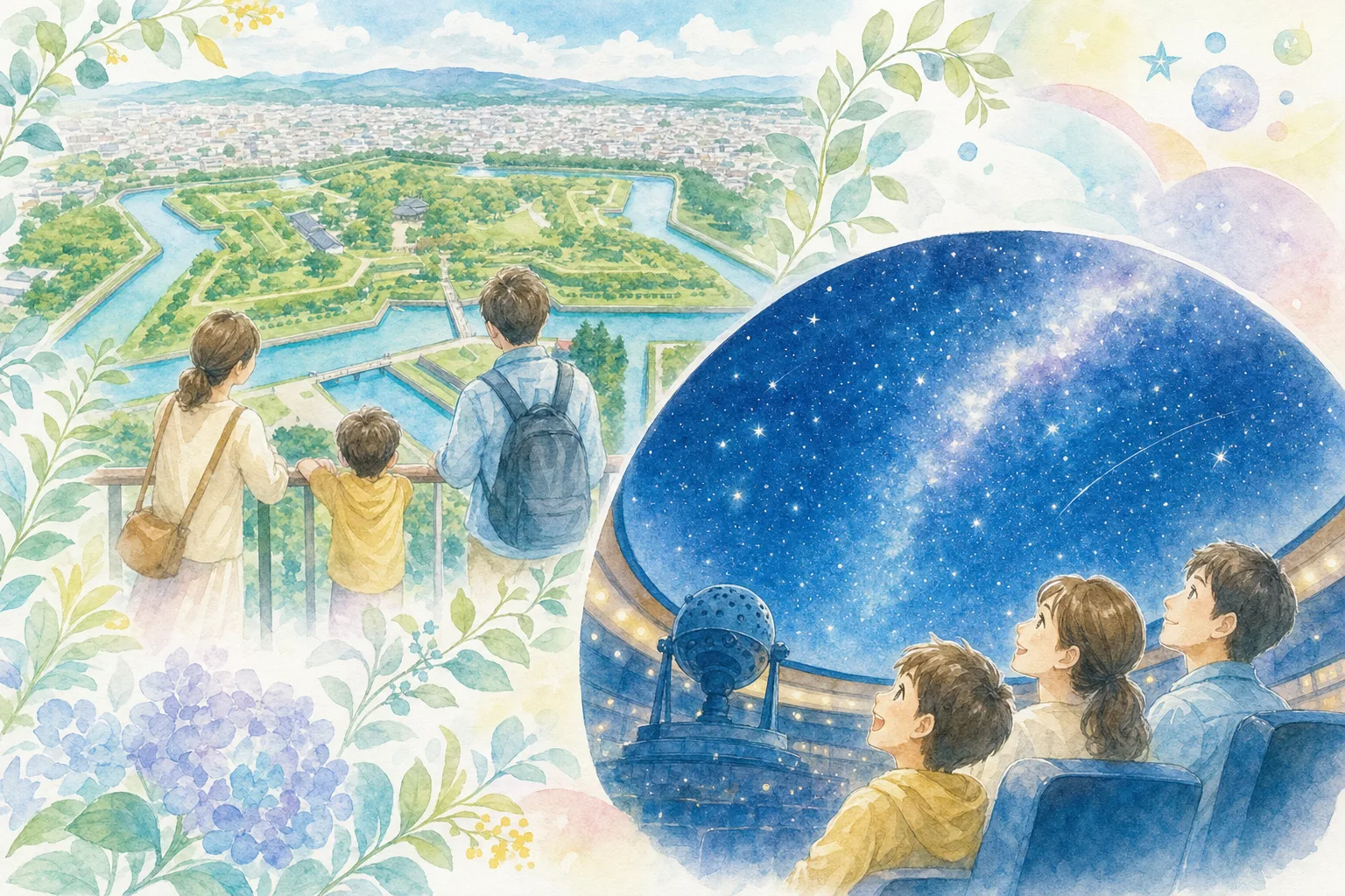 2027年 sakumo佐久市子ども未来館の星空 1日満喫コース