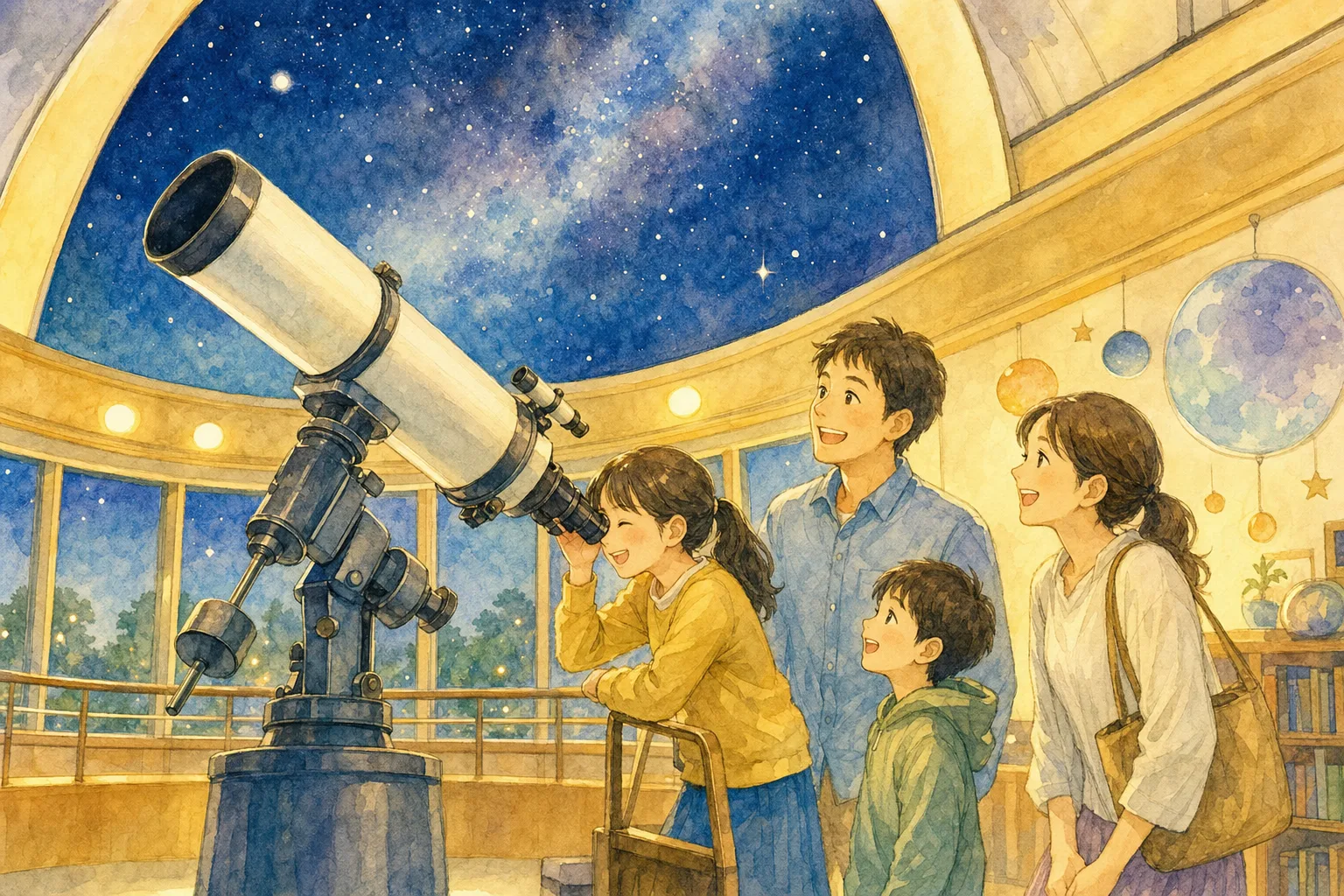 2026年 加須未来館の星空 1日満喫コース