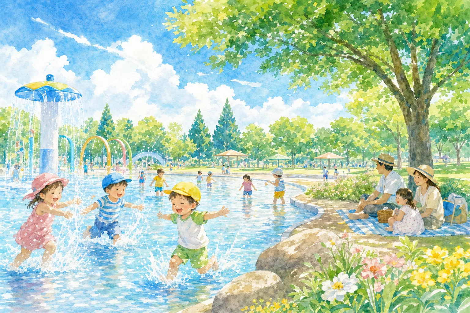2026年 しらこばと水上公園 じゃぶじゃぶ池・幼児プール 1日満喫コース