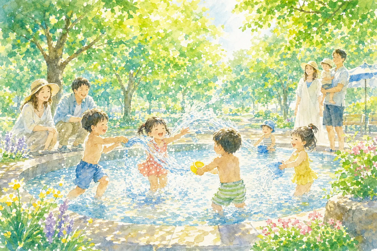 2026年 中国分公園ミニプール 1日満喫コース