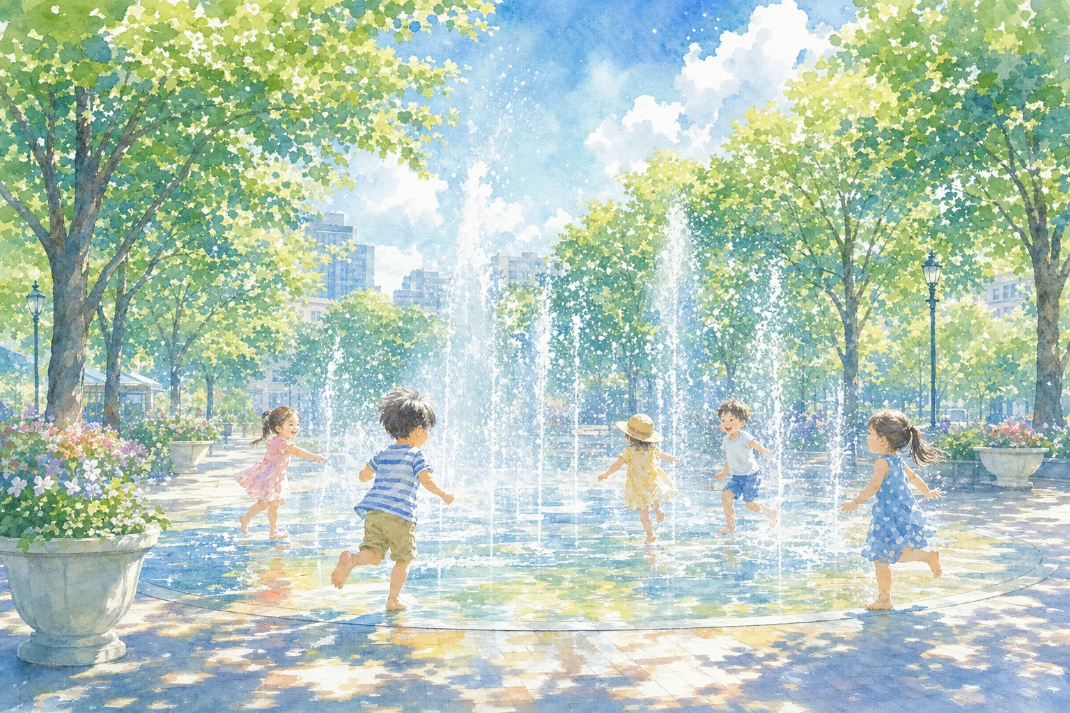 2026年 中央公園 噴水 1日満喫コース
