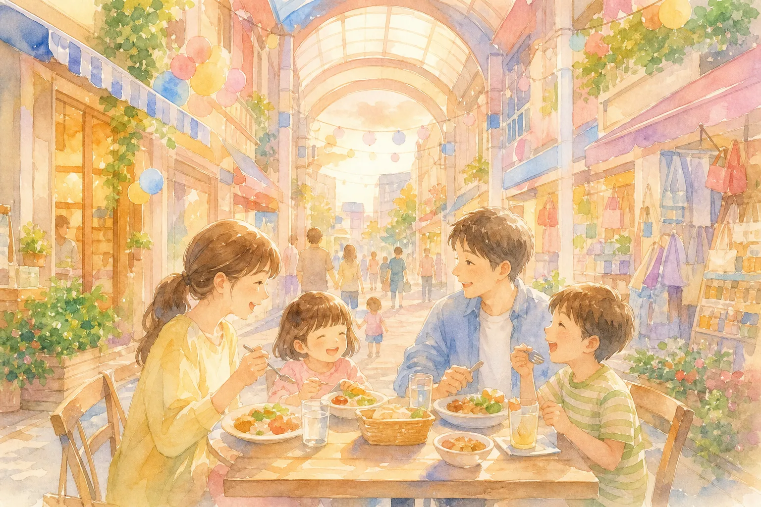 萩田町商店街