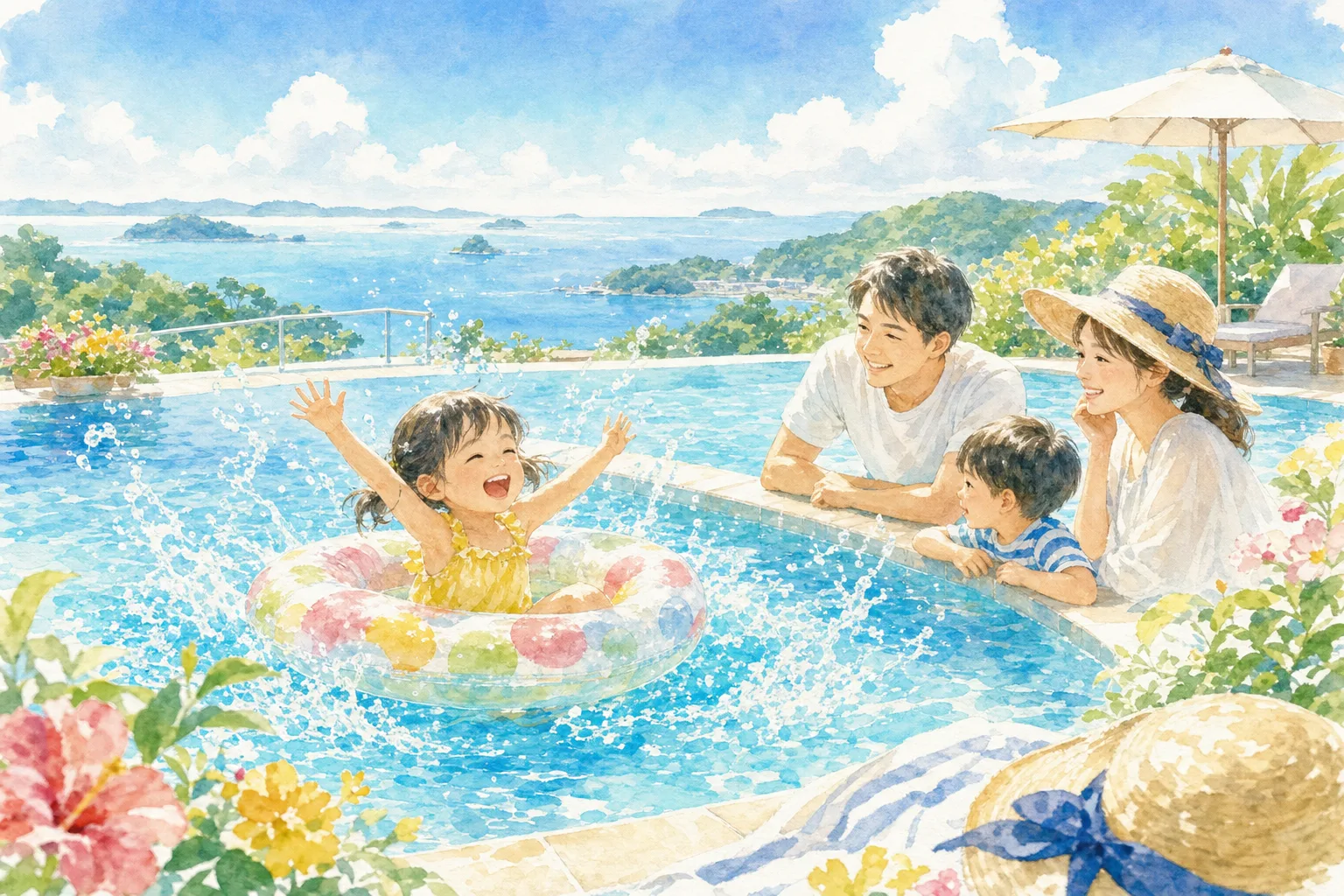 2026年 鳥羽中央公園水泳プール 1日満喫コース