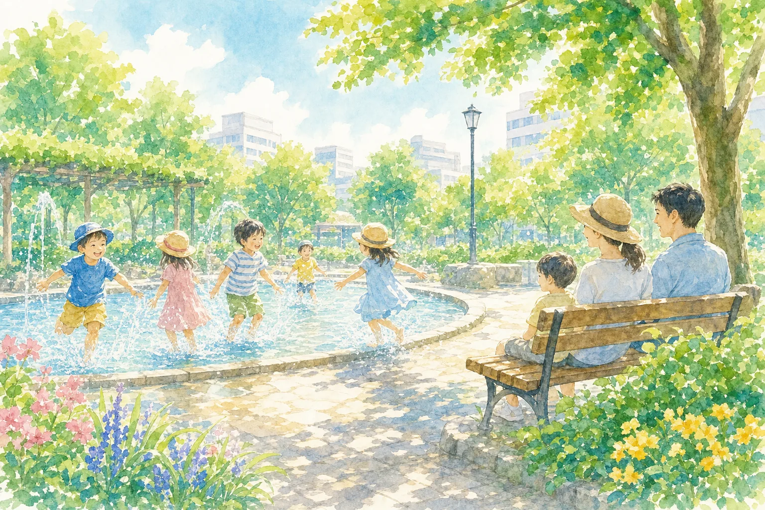 2026年 音羽児童遊園 じゃぶじゃぶ池 1日満喫コース
