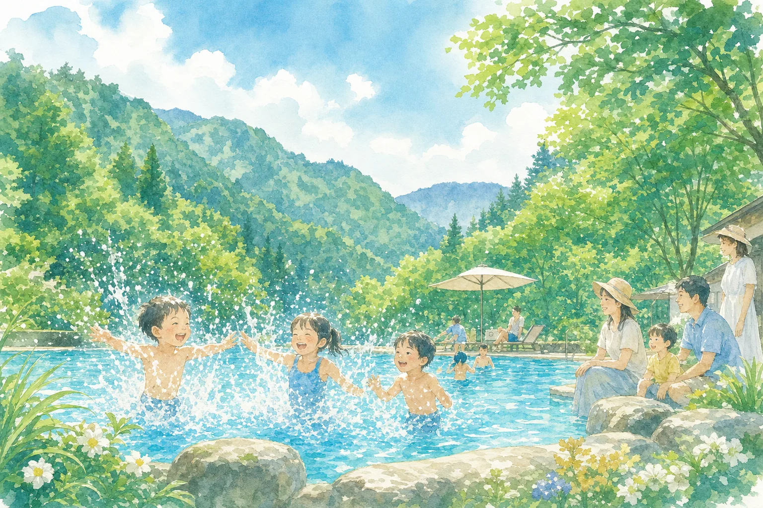 2026年 鹿野プール 1日満喫コース