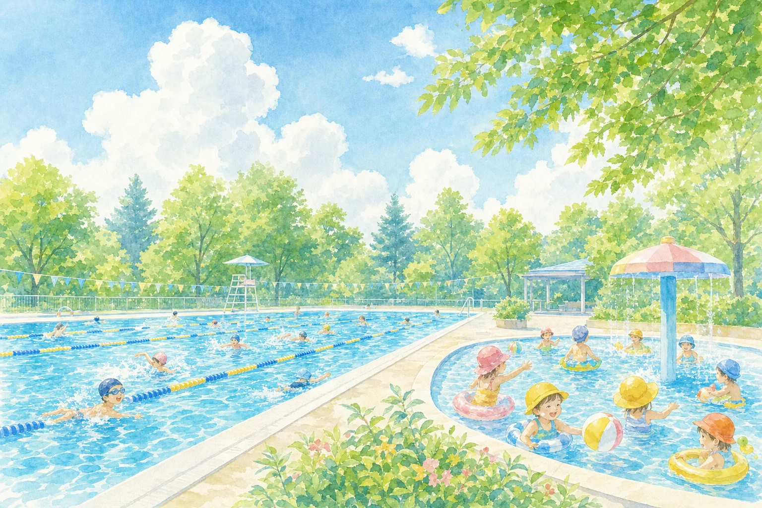 2026年 川崎市大師プール 1日満喫コース