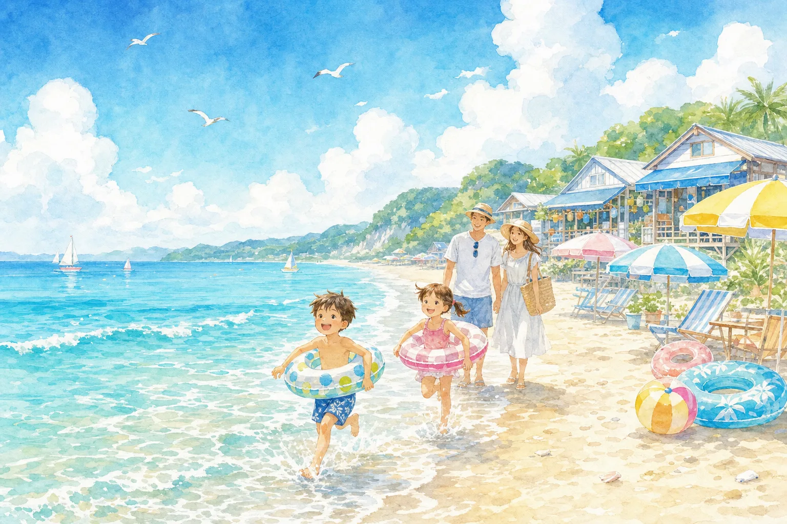 2026年 大磯海水浴場 1日満喫コース