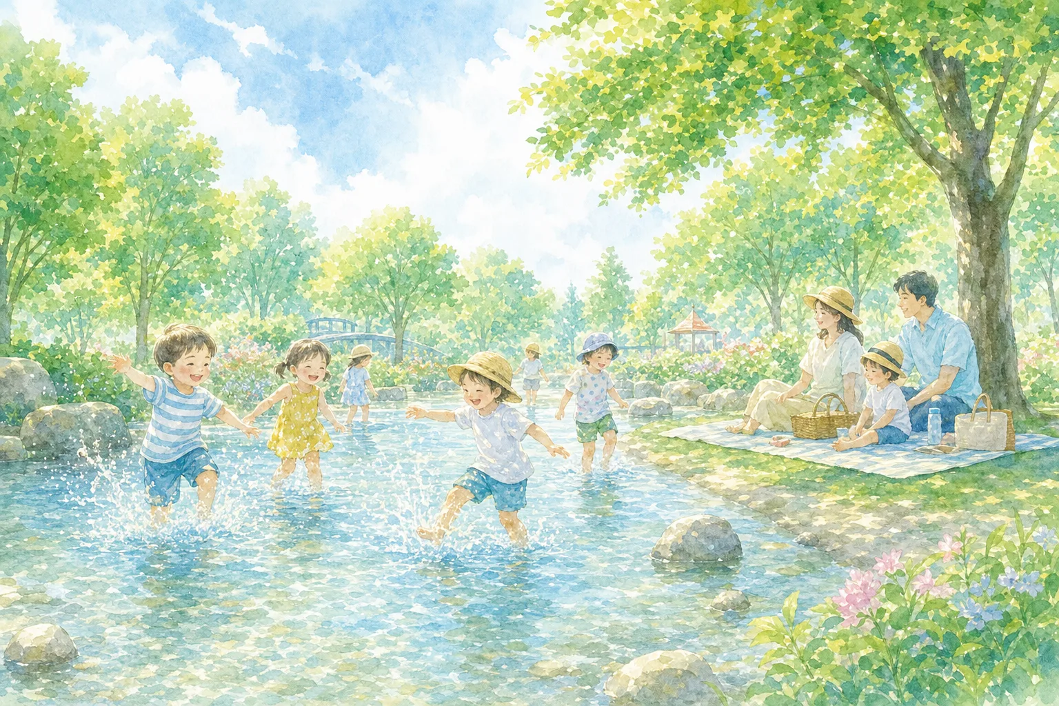 2026年 高松公園 じゃぶじゃぶ池 1日満喫コース