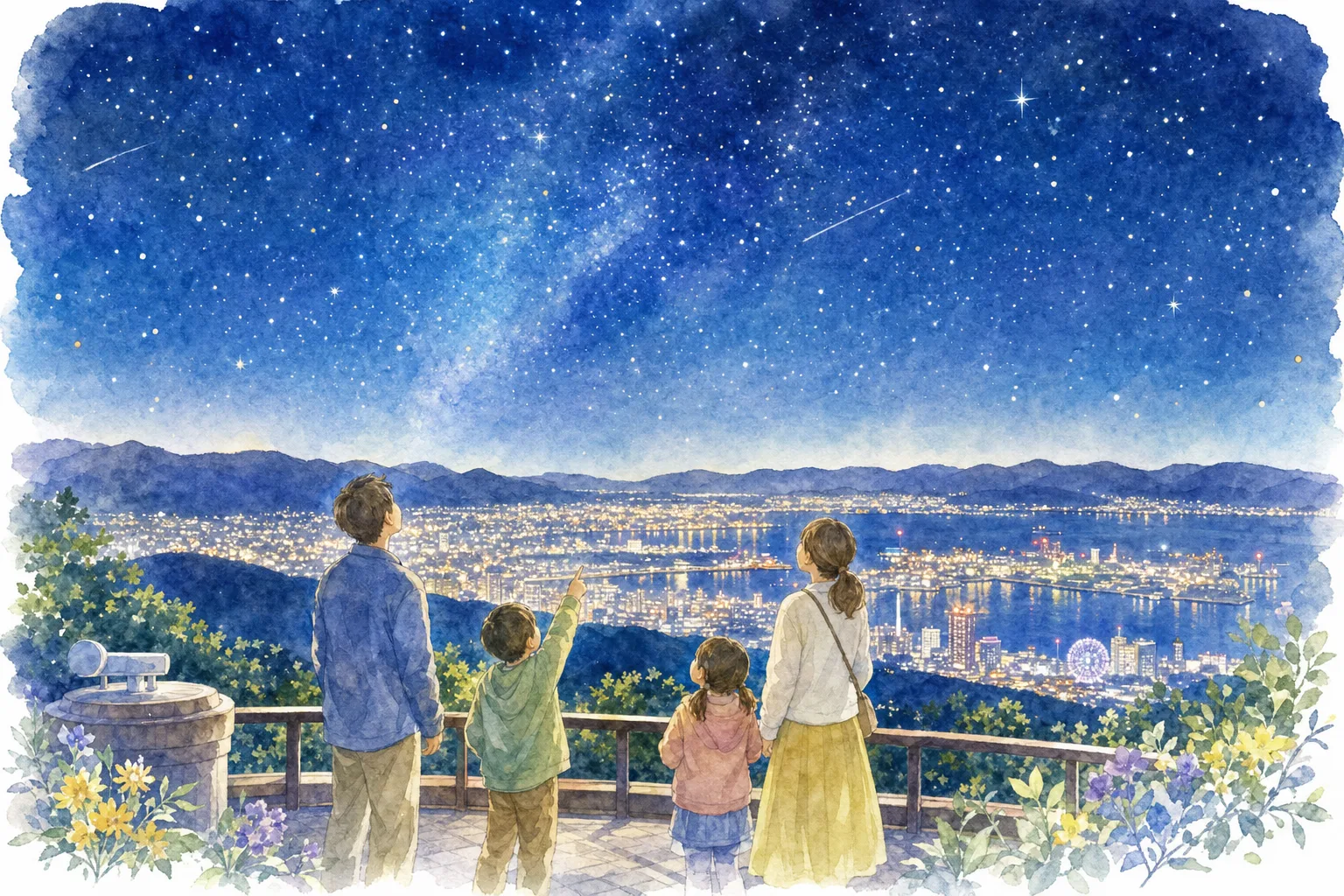 2026年 掬星台の星空 1日満喫コース