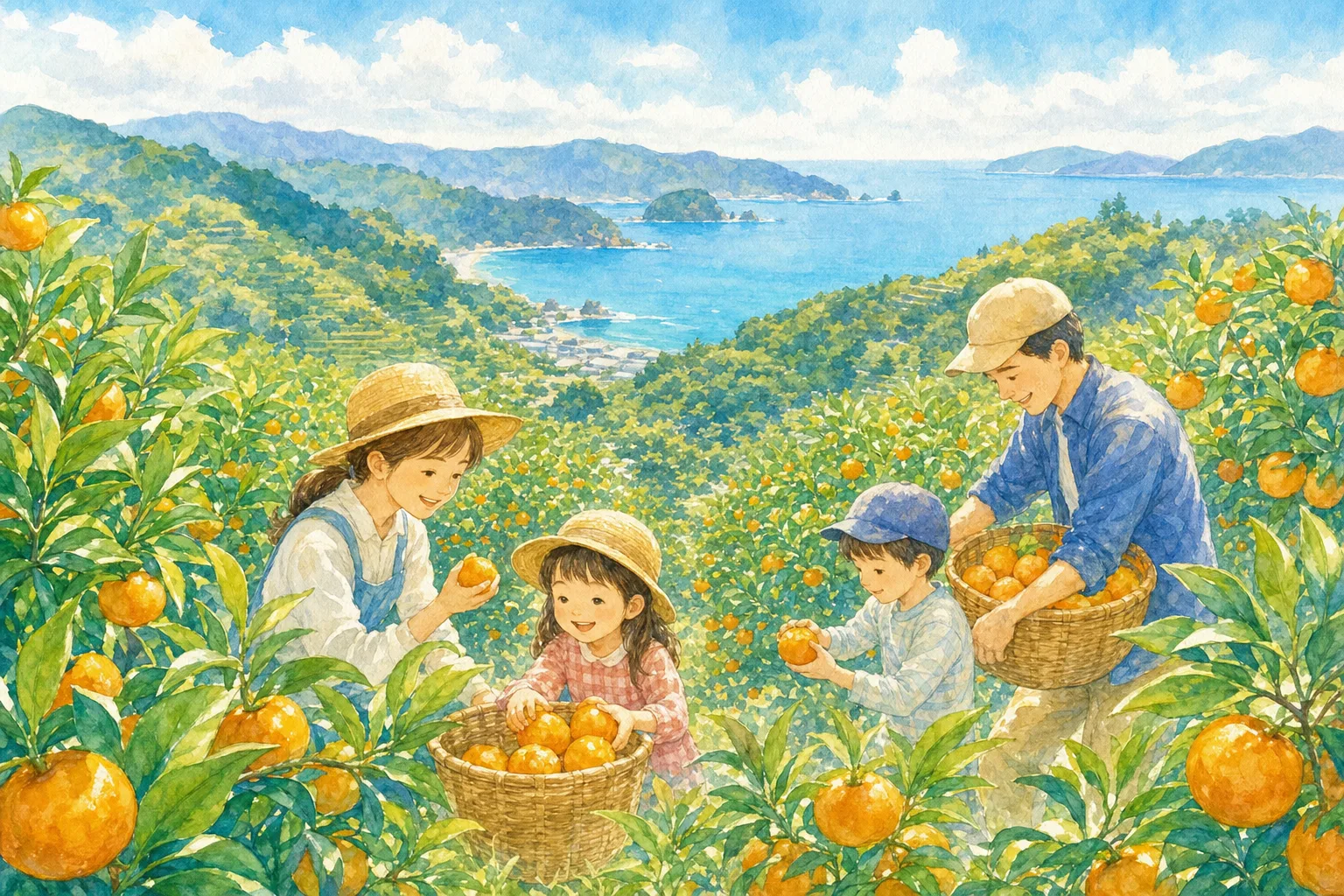 2026年 土佐の高知のくだもの畑(みかん狩り観光農園)の味覚狩り 1日満喫コース