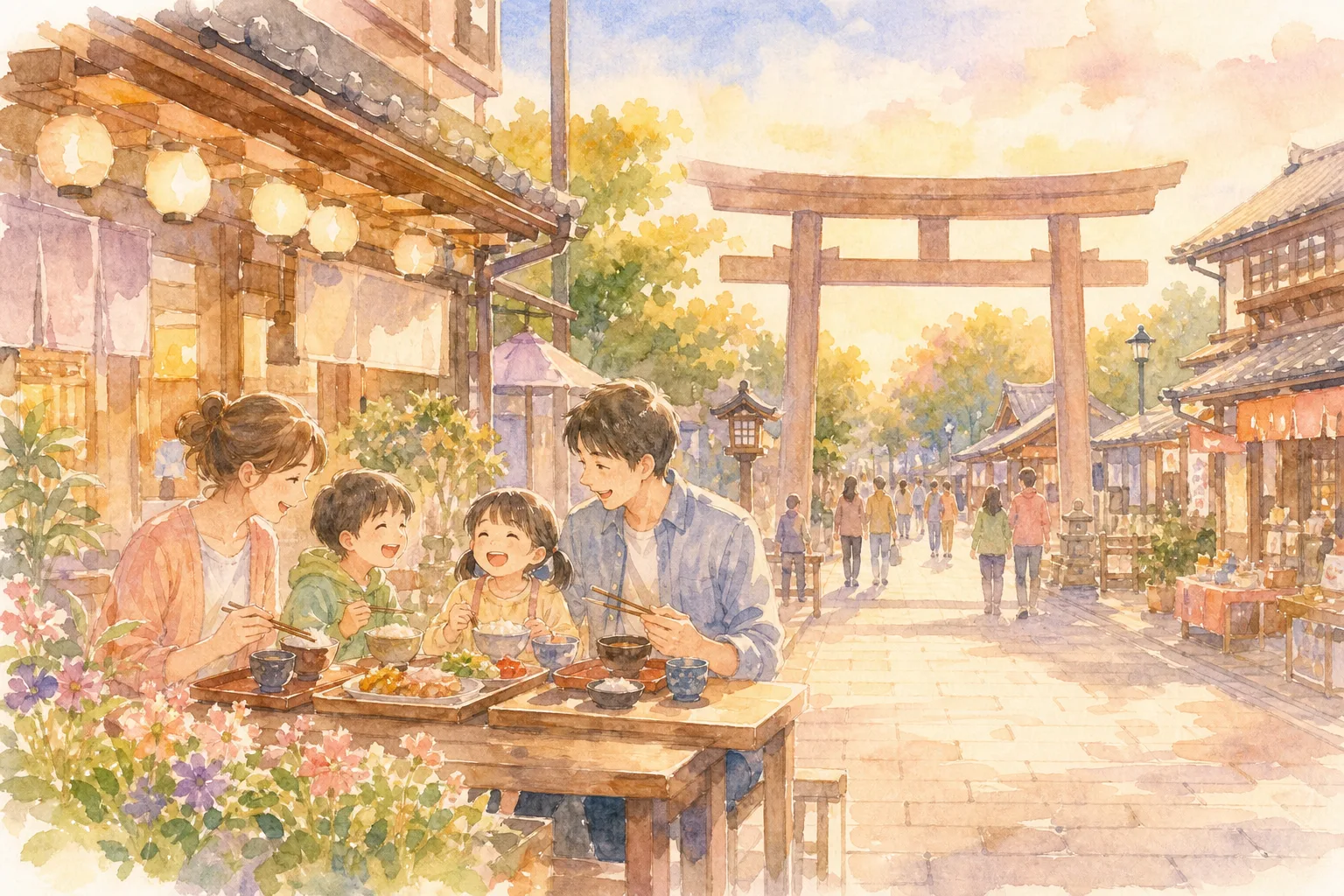 多賀大社表参道絵馬通り