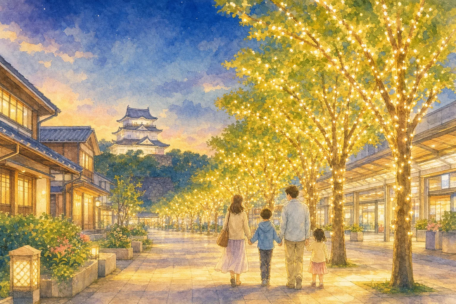 2026年 ミナカ小田原 街路樹イルミネーション 1日満喫コース