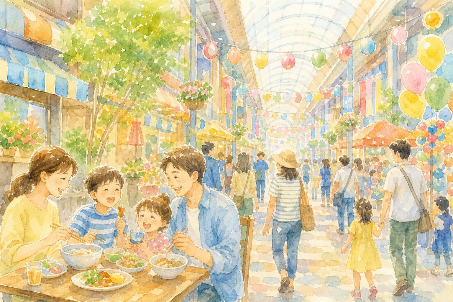 高松丸亀町商店街