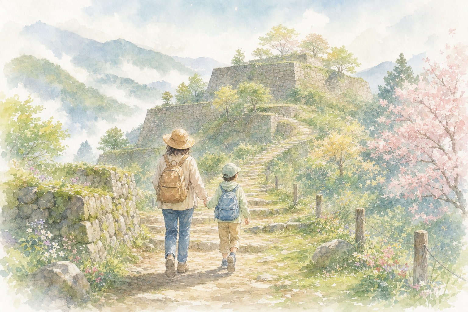 月山富田城跡