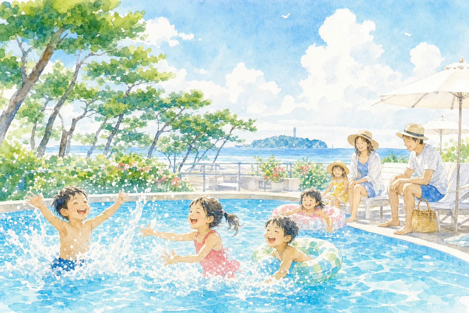 2026年 浜須賀水泳プール 1日満喫コース