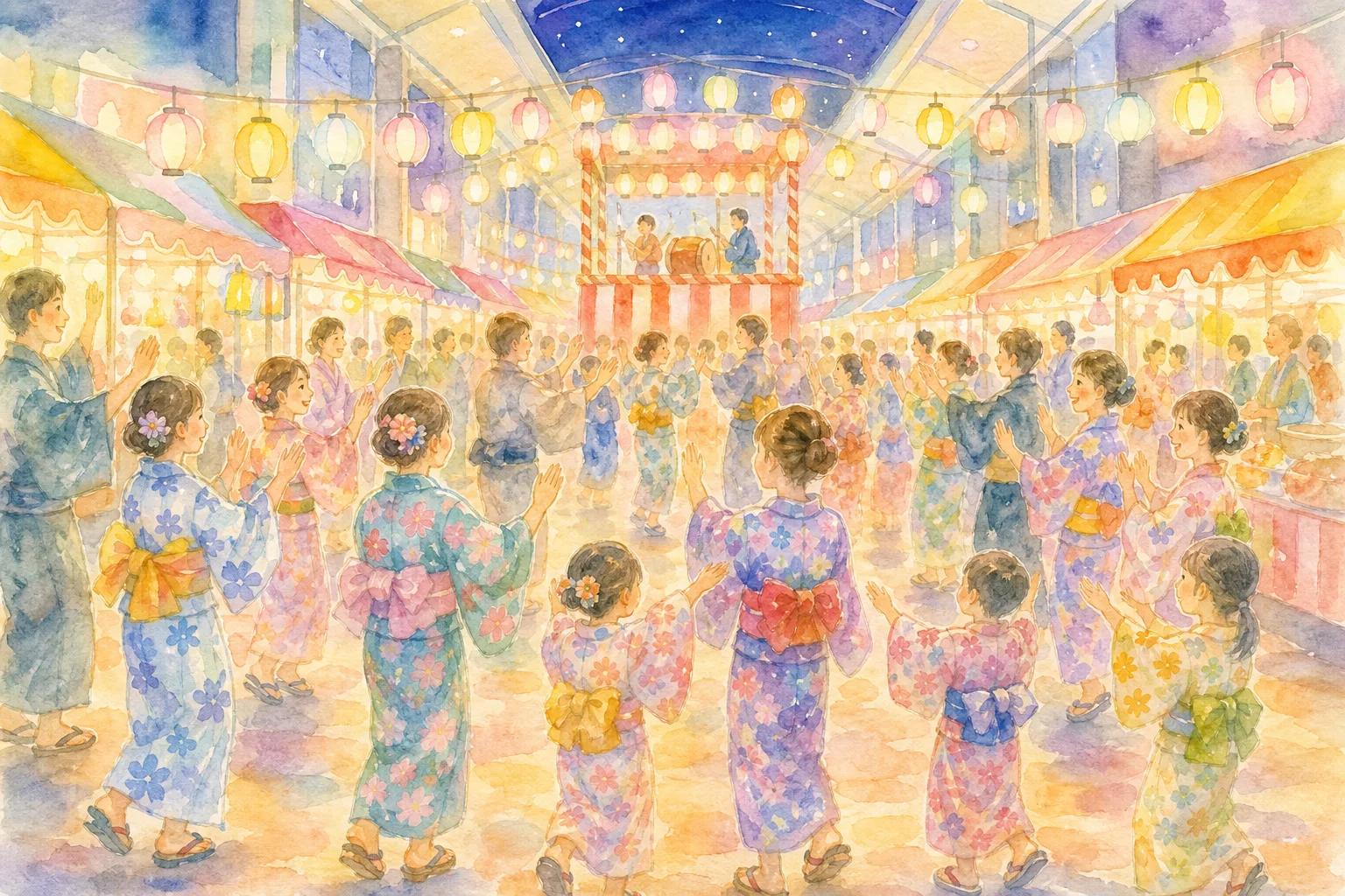島瀬公園・四ヶ町商店街(盆おどりフェスティバル in SASEBO)