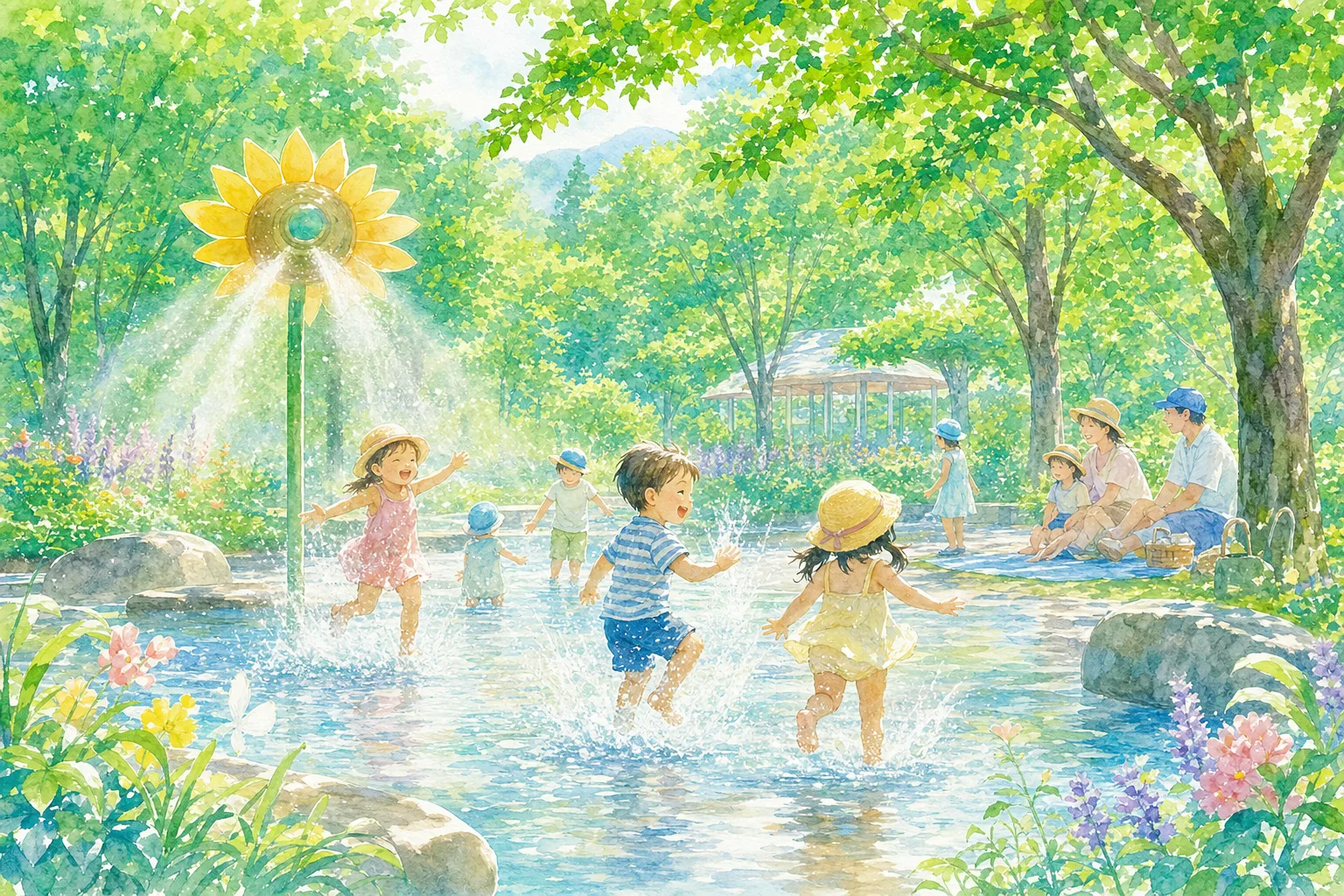 2026年 こもれび森のイバライド じゃぶじゃぶ池 1日満喫コース