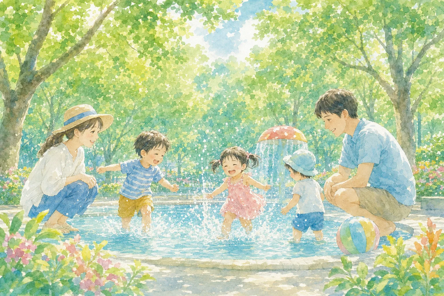 2026年 わかぐさ公園こどもプール 1日満喫コース