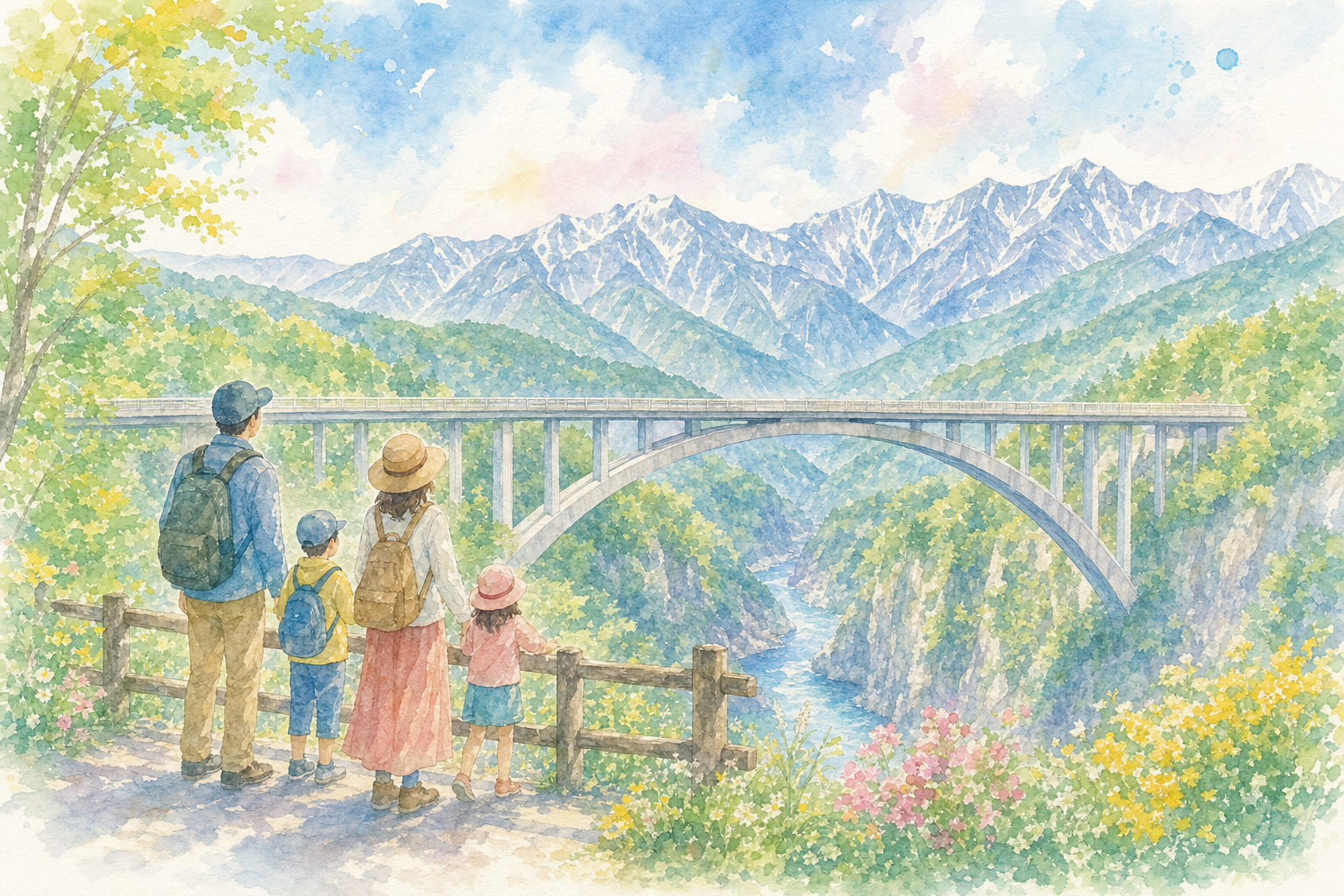 北アルプス大橋