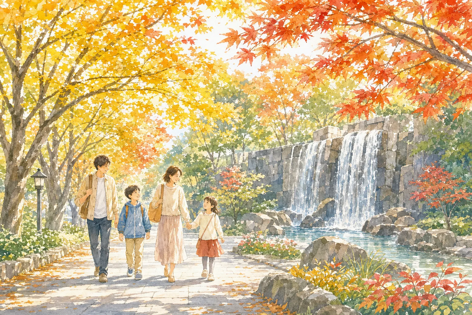 2026年 第一カッターきいろ公園の紅葉 1日満喫コース