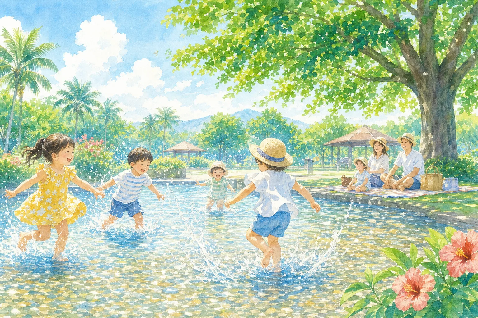 2026年 ひなた宮崎県総合運動公園 じゃぶじゃぶ池 1日満喫コース
