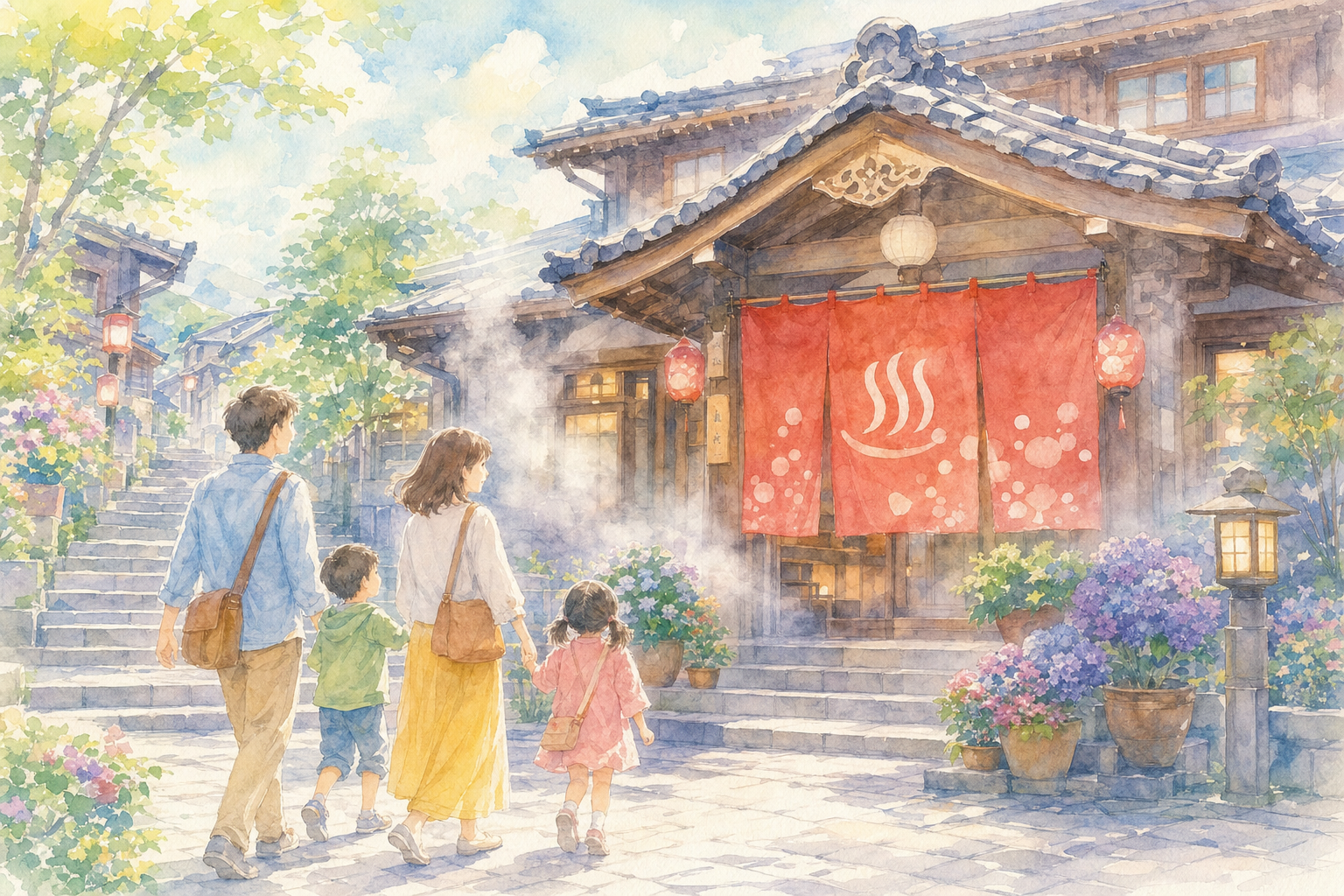 石段の湯