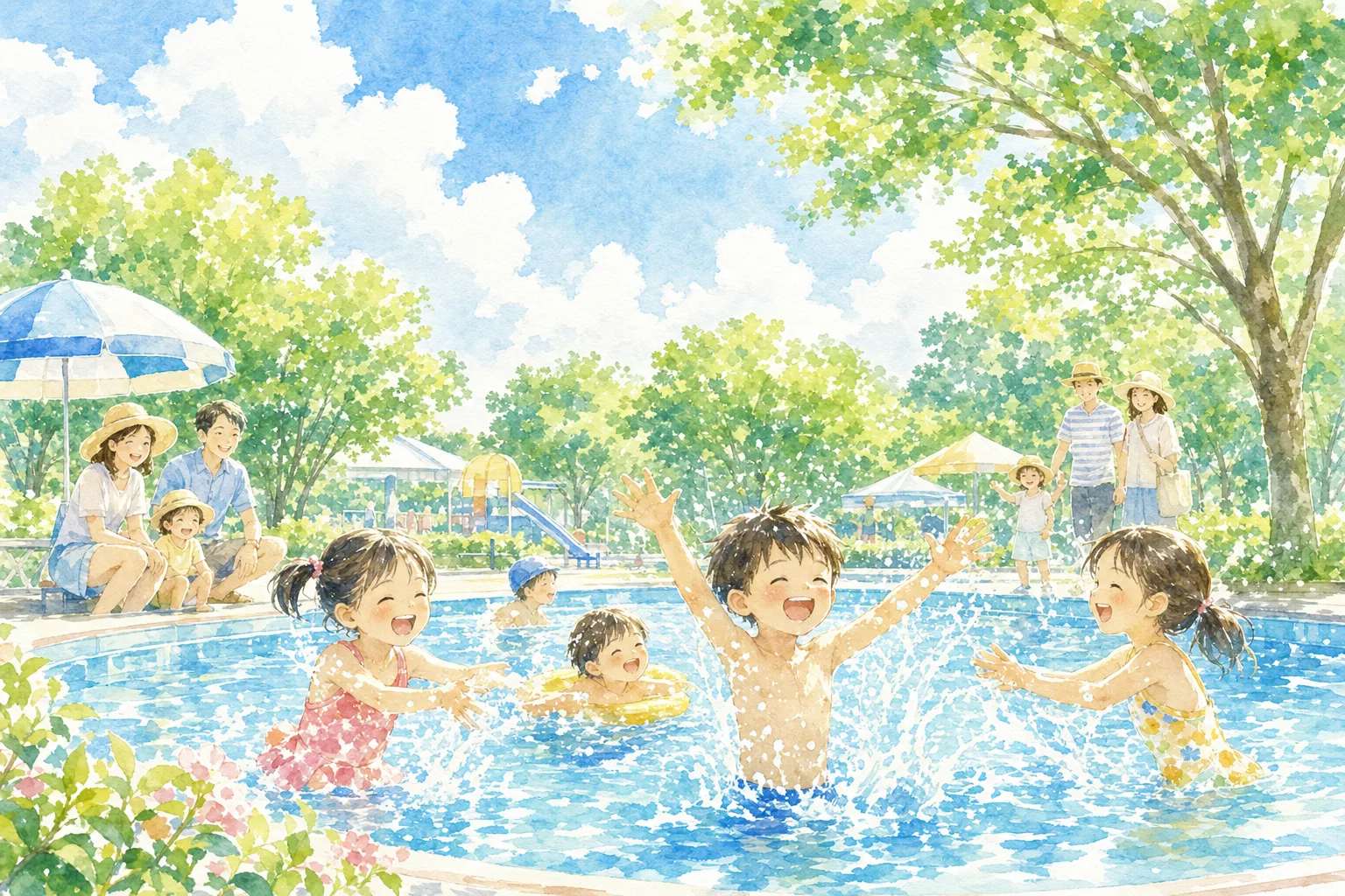 2026年 谷端プール 1日満喫コース