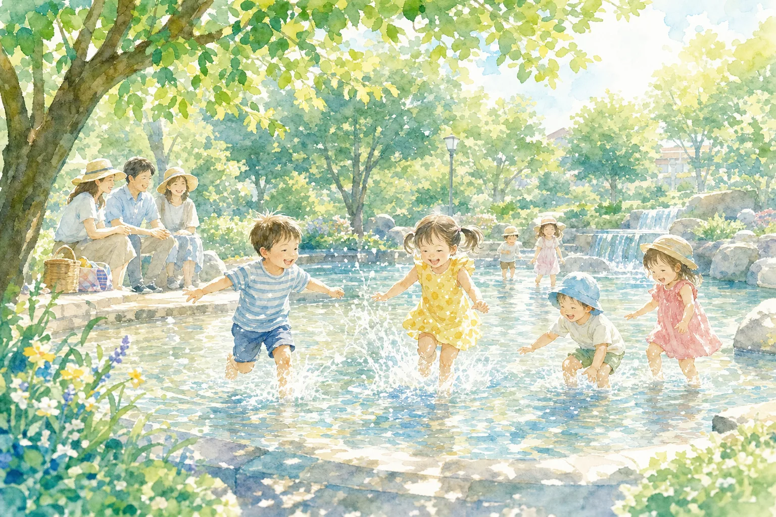 2026年 西池袋第二公園 じゃぶじゃぶ池 1日満喫コース