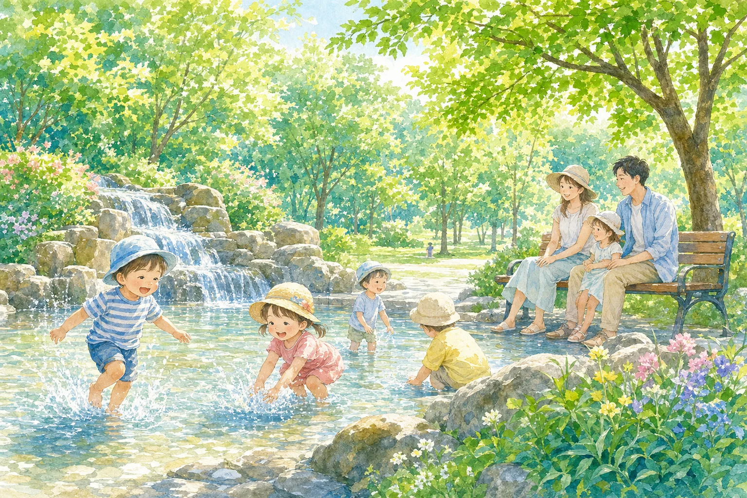 2026年 小城公園 元気広場 じゃぶじゃぶホタル池 1日満喫コース