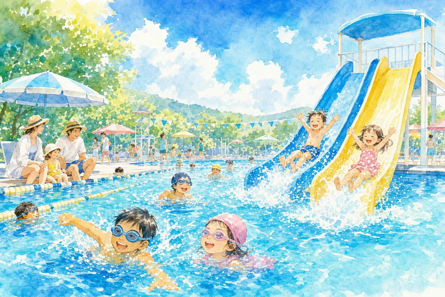 2026年 八代市民プール 1日満喫コース