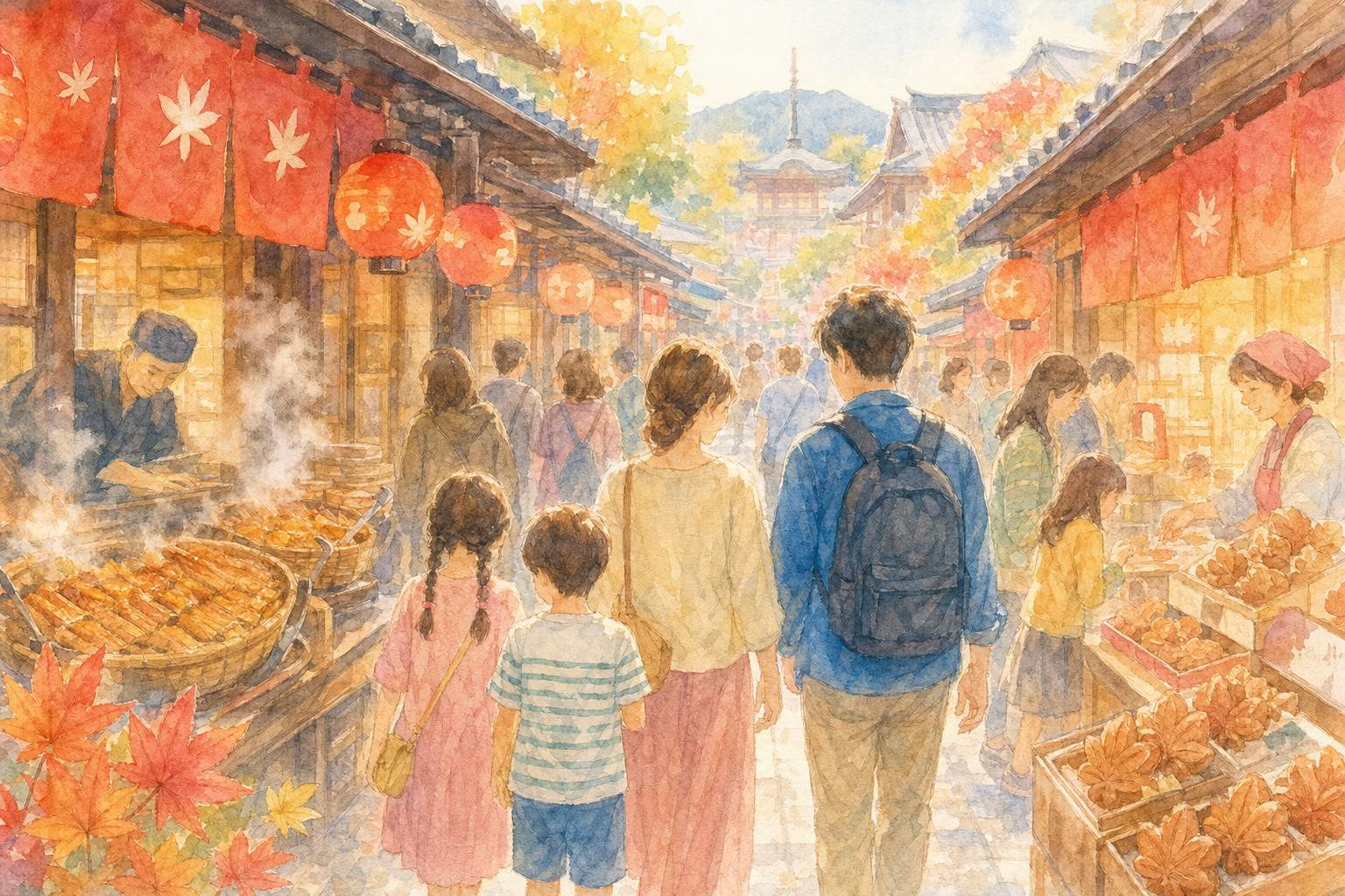 宮島表参道商店街