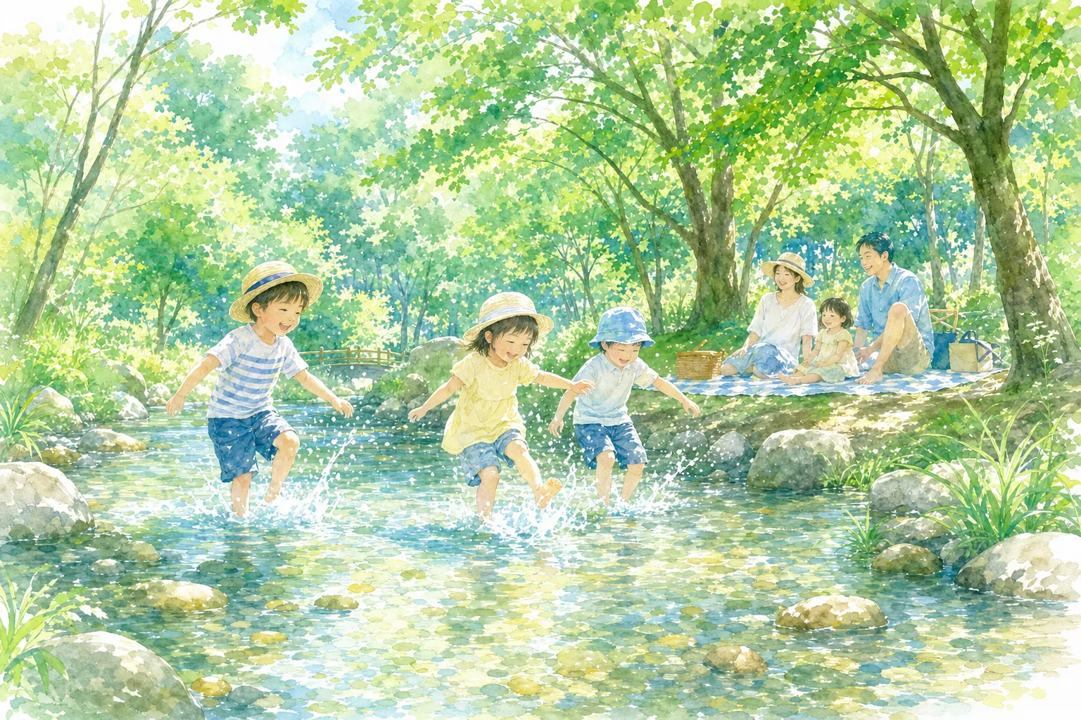 2026年 逆川緑地 水遊び場 1日満喫コース