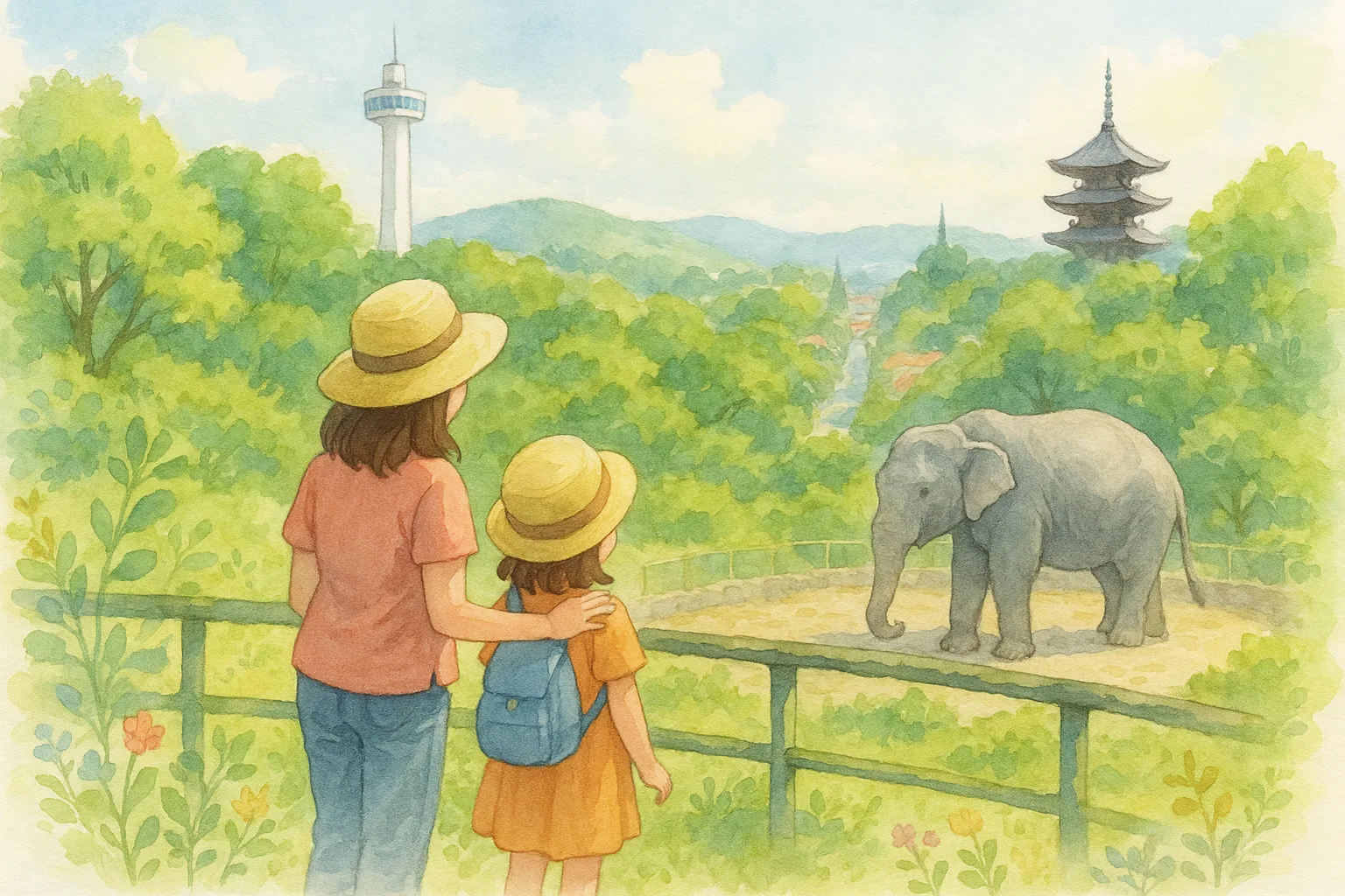 東山動植物園とスカイタワー 覚王山さんぽ