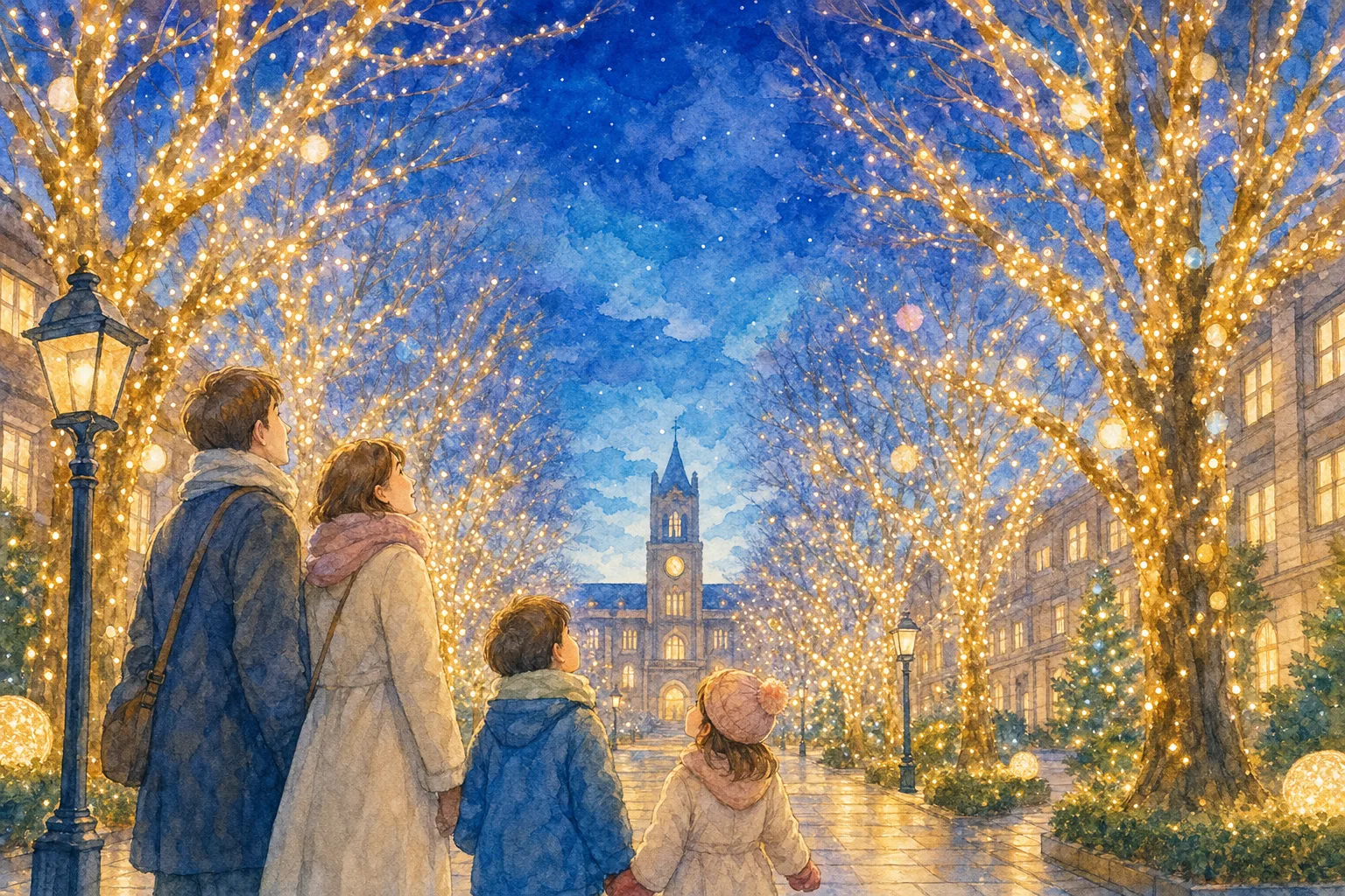 2026年 関東学院大学 金沢八景キャンパス クリスマスイルミネーション 1日満喫コース
