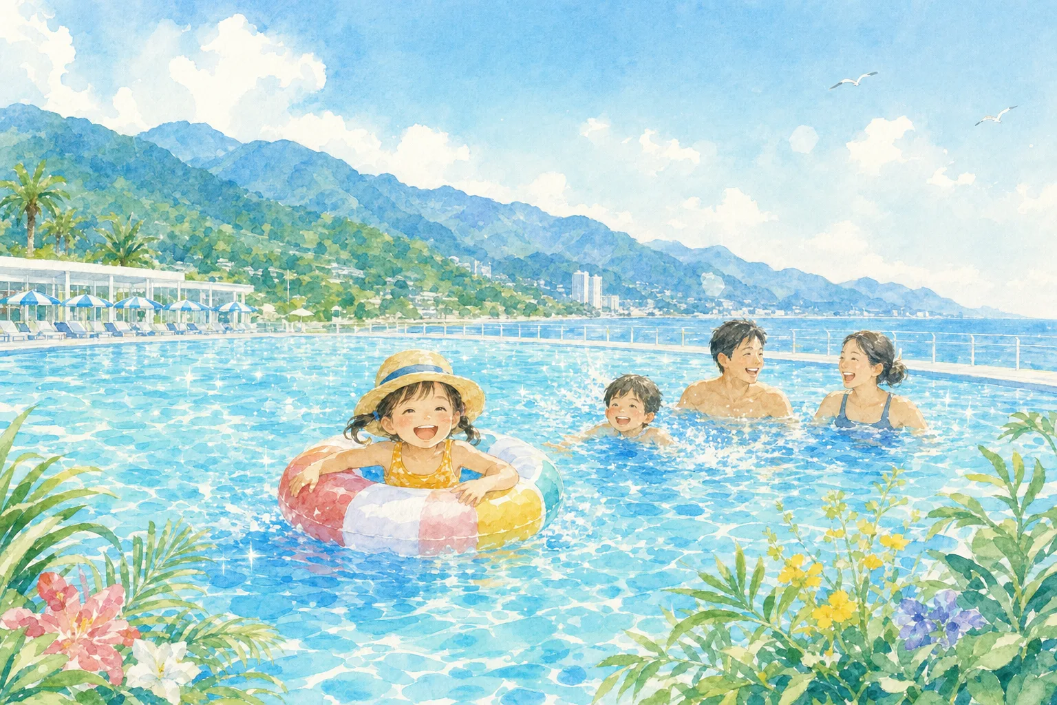 2026年 芦屋海浜公園水泳プール 屋外プール 1日満喫コース